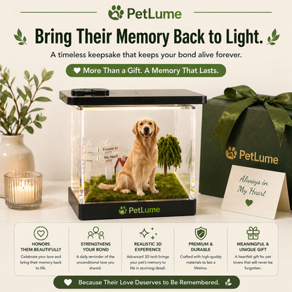 PetLume™ Personalized Pet Hologram Memory