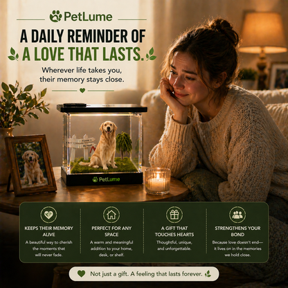 PetLume™ Personalized Pet Hologram Memory